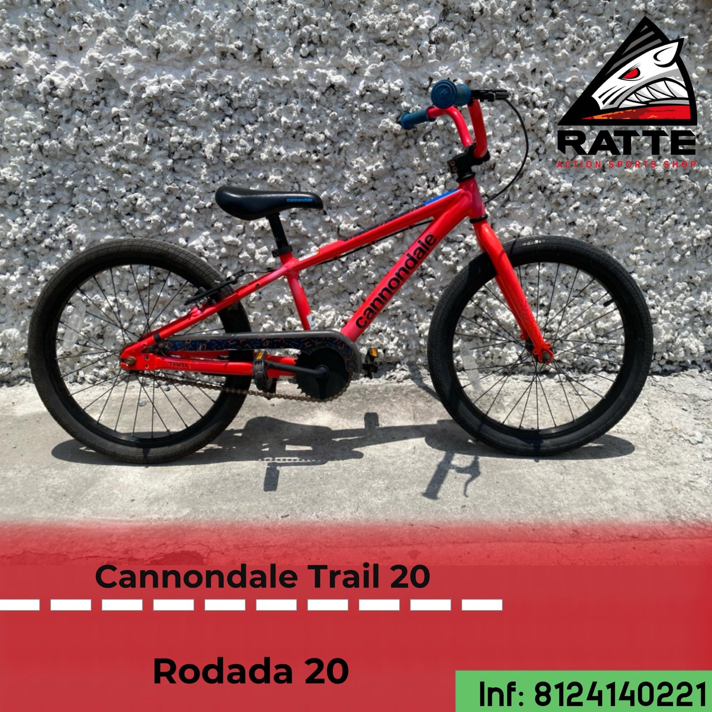 Bicicleta Cannondale Trail 20