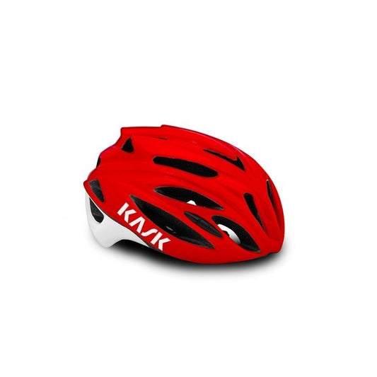 Casco KASK Rapido Rojo/Blanco